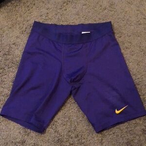 Purple Nike Athletic Long Tights #nike #men #athletic #sports
